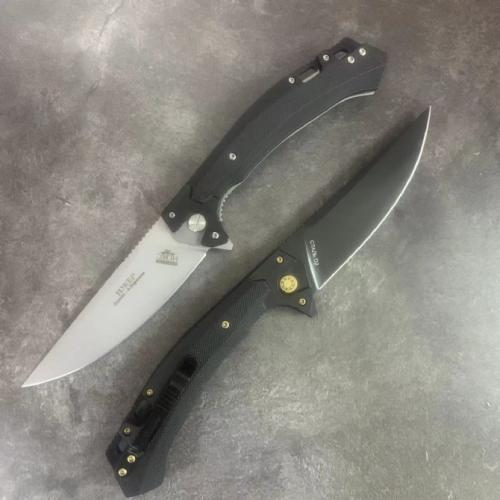 HOKC Russian Folding Knife with Fiberglass Handle