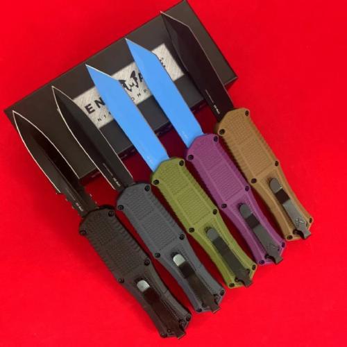 Introducing the new Benchmade 3370GY Claymore OTF Knife, available in five distinct styles.