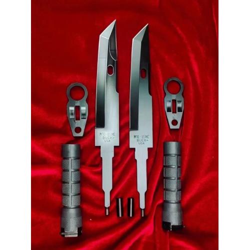 BUCK M10 Military Knife - Black Edition [Detachable]