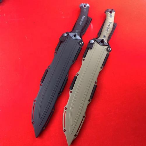 Introducing the Kershaw 1076 Camp 14 Machete: your ultimate outdoor companion. Designed for durability and efficiency, t