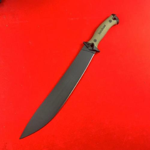 Introducing the Kershaw 1076 Camp 14 Machete: your ultimate outdoor companion. Designed for durability and efficiency, t