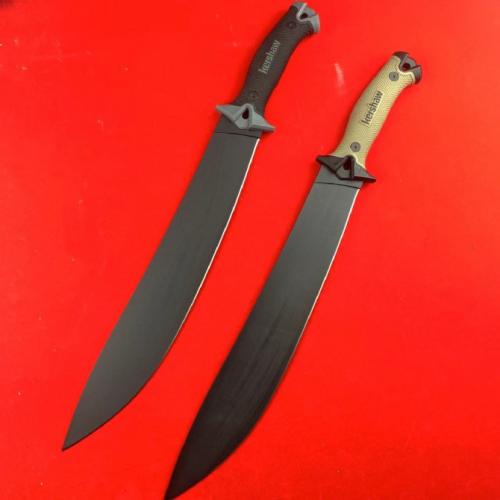 Introducing the Kershaw 1076 Camp 14 Machete: your ultimate outdoor companion. Designed for durability and efficiency, t