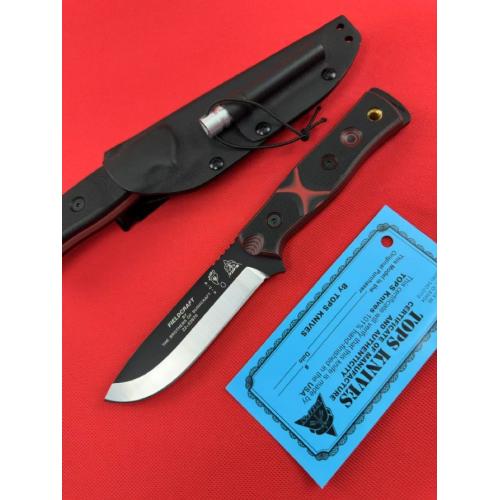 TOPS Tactical BOB Outdoor Survival Knife with Kydex Sheath