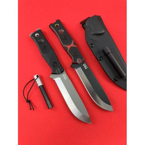 TOPS Tactical BOB Outdoor Survival Knife with Kydex Sheath