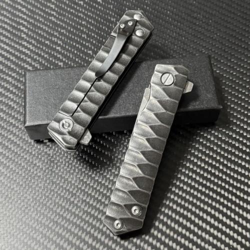 Premium Damascus Folding Knife