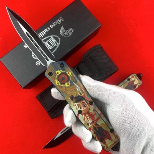 Introducing the 2025 Nezha Spring-Assisted Knife: The Ultimate in Precision and Style.
