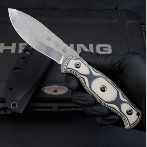 Fox EGO Tactical Fixed Blade Knife: Precision and Power in Your Hands