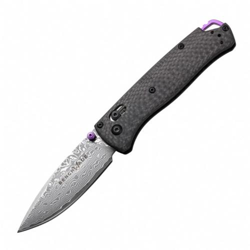 Benchmade 535-3 Carbon Fiber Damascus Folding Knife