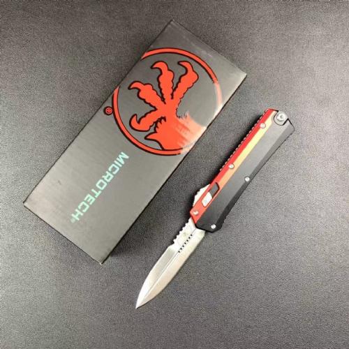 Introducing the Microtech Serpent God: Double-Edged Precision.