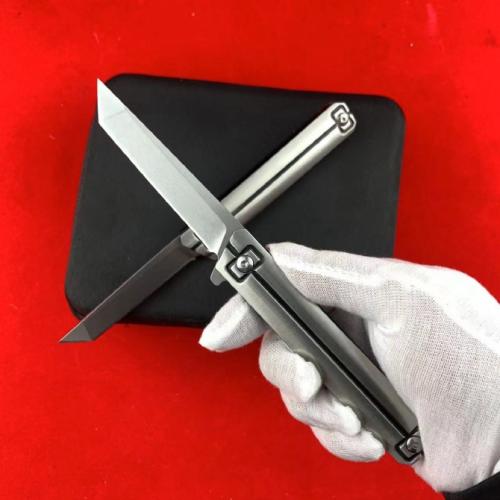 All-Steel Commander Folding Knife - Clearance