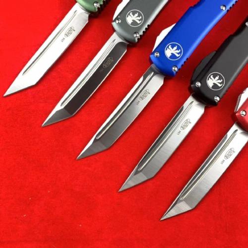 Microtech UT85 Spring-Assisted Knife (Large T-Head, Available in Five Styles)