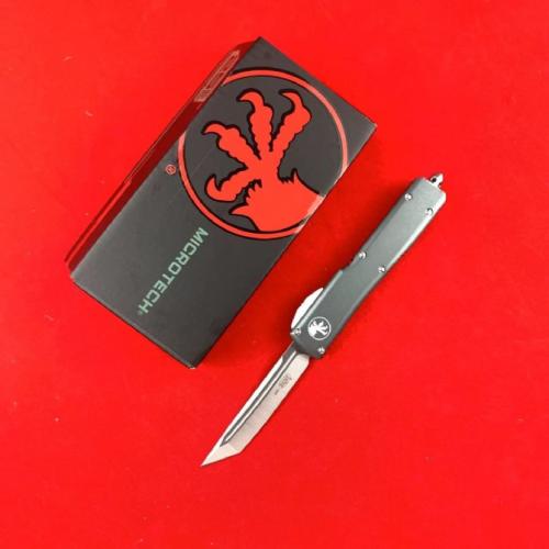 Microtech UT85 Spring-Assisted Knife (Large T-Head, Available in Five Styles)