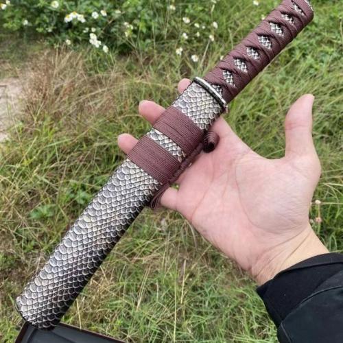 Wuhun Damascus Samurai Sword