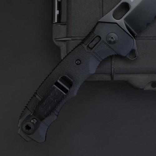 SOG SEAL XR Tactical Folding Knife - Black