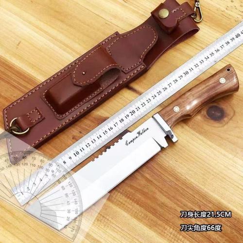 Climber\'s Obstacle-Clearing Fixed Blade Knife: Precision and Power for Every Adventure
