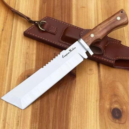 Climber\'s Obstacle-Clearing Fixed Blade Knife: Precision and Power for Every Adventure