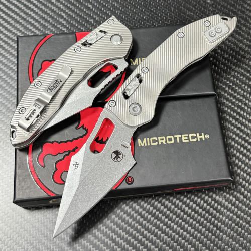 Introducing the Microtech Stitch - Titanium Edition.