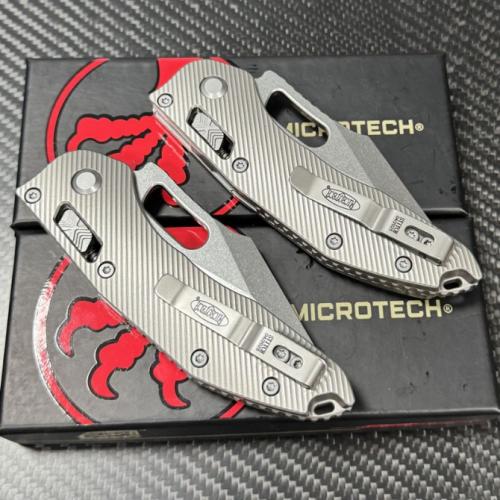 Introducing the Microtech Stitch - Titanium Edition.