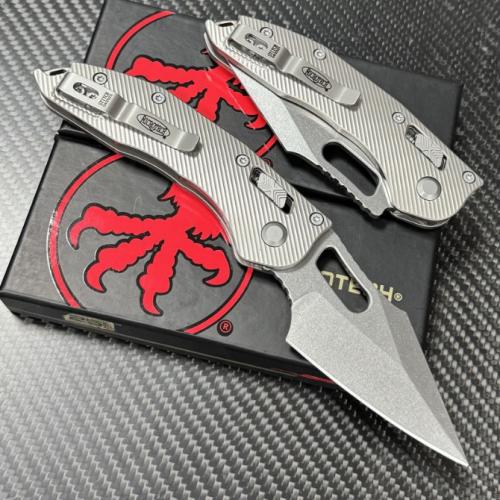 Introducing the Microtech Stitch - Titanium Edition.