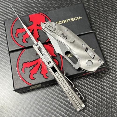 Introducing the Microtech Stitch - Titanium Edition.