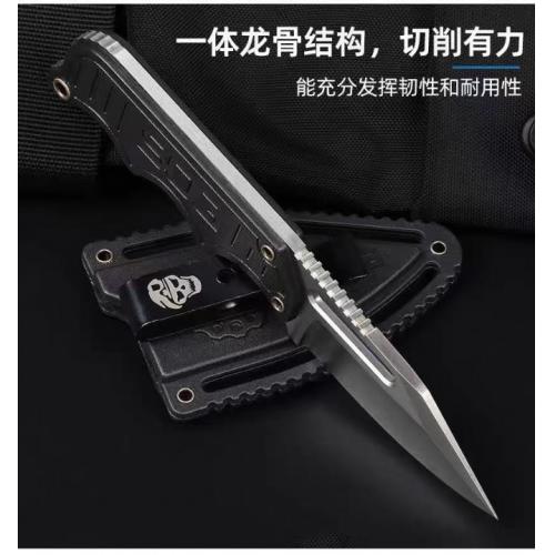 Mini SOG Necklace Fixed Blade Knife: Compact, convenient, and always within reach.