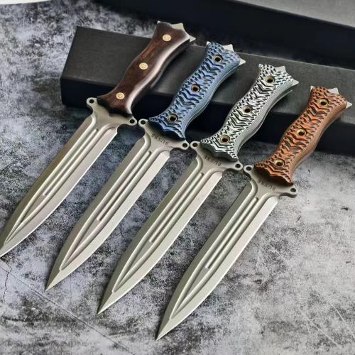 Introducing the Basmogun Dual Blade Dagger: Precision meets elegance in every strike.