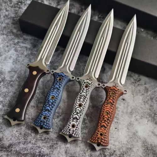 Introducing the Basmogun Dual Blade Dagger: Precision meets elegance in every strike.