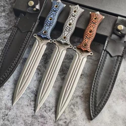 Introducing the Basmogun Dual Blade Dagger: Precision meets elegance in every strike.