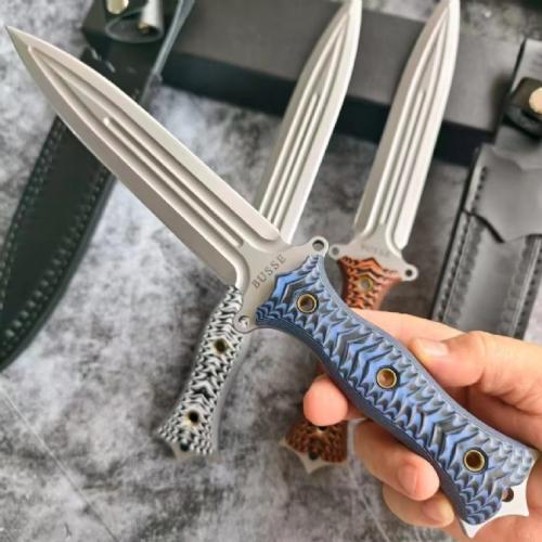 Introducing the Basmogun Dual Blade Dagger: Precision meets elegance in every strike.