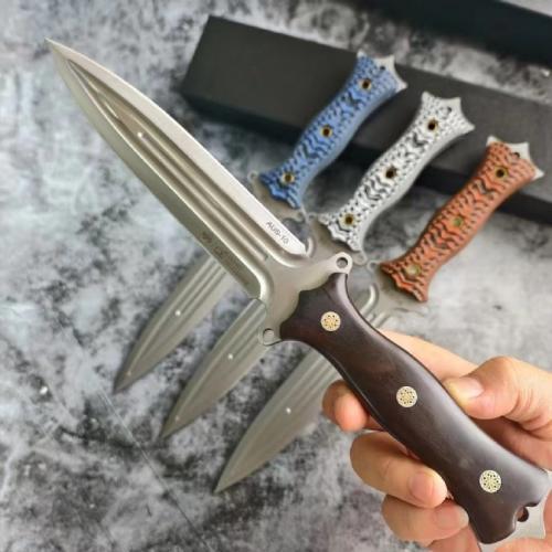 Introducing the Basmogun Dual Blade Dagger: Precision meets elegance in every strike.