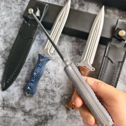 Introducing the Basmogun Dual Blade Dagger: Precision meets elegance in every strike.