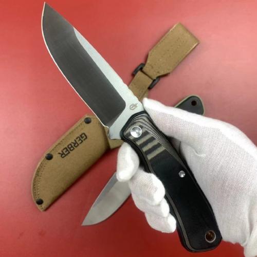 Gerber Tactical Fixed Blade Knife with G10 Handle
