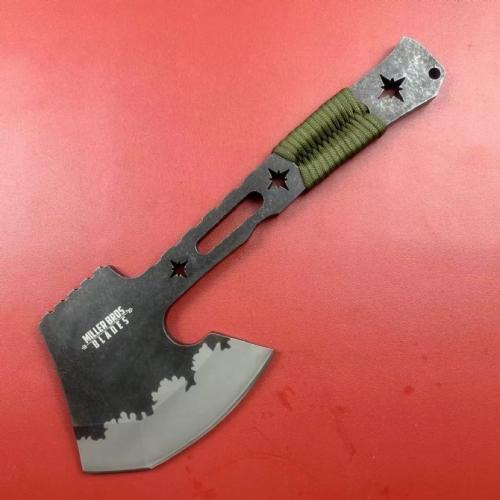 Introducing the Miller Tactical Axe: Precision-crafted for those who demand excellence. Whether you\'re navigating the g