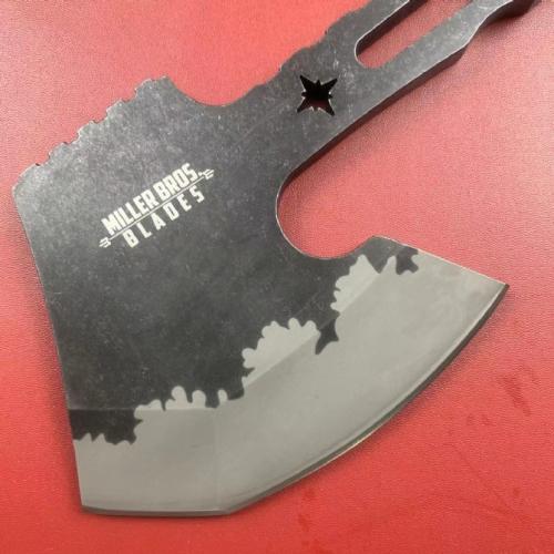 Introducing the Miller Tactical Axe: Precision-crafted for those who demand excellence. Whether you\'re navigating the g
