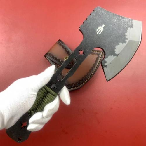 Introducing the Miller Tactical Axe: Precision-crafted for those who demand excellence. Whether you\'re navigating the g