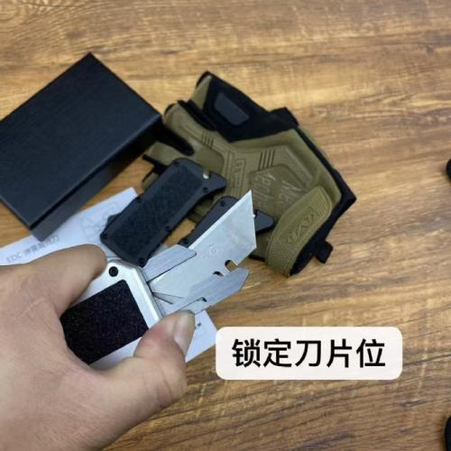 Aluminum EDC Spring-Assisted Utility Knife
