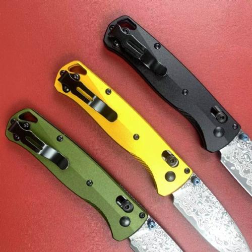 Butterfly 535BK-07 Damascus Folding Knife