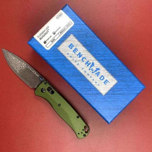 Butterfly 535BK-07 Damascus Folding Knife
