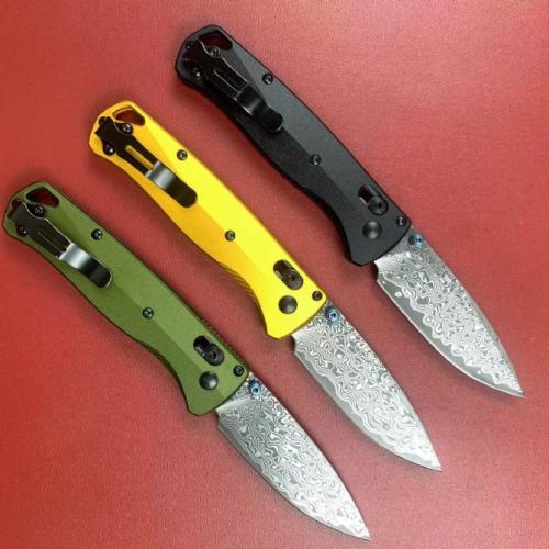 Butterfly 535BK-07 Damascus Folding Knife