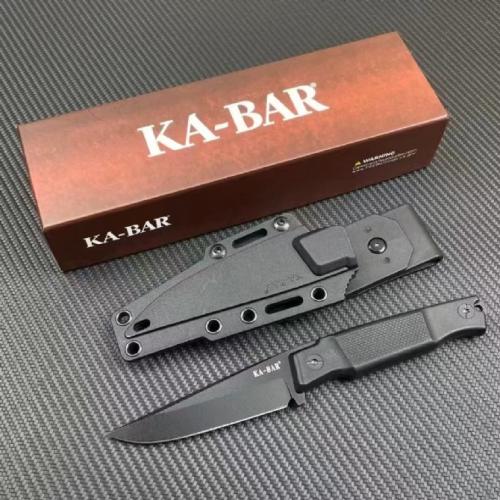 Ka-Bar 5500 Compact Fixed Blade Knife: Precision and durability in a sleek, compact design. Perfect for any adventure.
