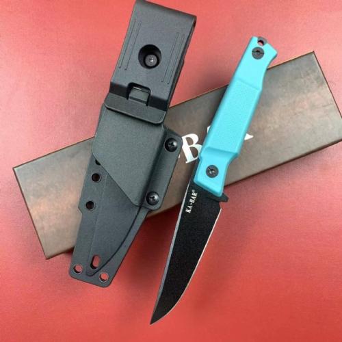 Ka-Bar 5500 Compact Fixed Blade Knife: Precision and durability in a sleek, compact design. Perfect for any adventure.