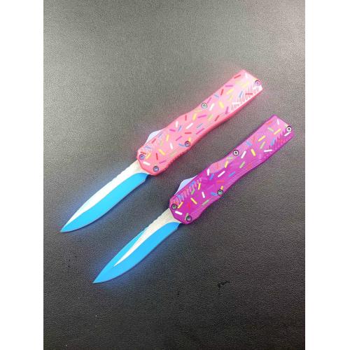 Kaxiu Donut Spring-Assisted Knife with Zinc-Aluminum Handle