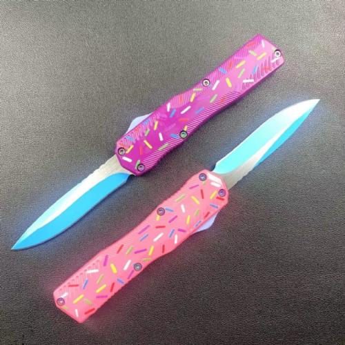 Kaxiu Donut Spring-Assisted Knife with Zinc-Aluminum Handle