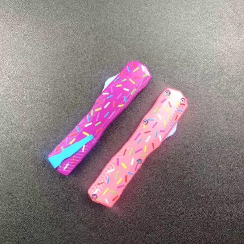 Kaxiu Donut Spring-Assisted Knife with Zinc-Aluminum Handle