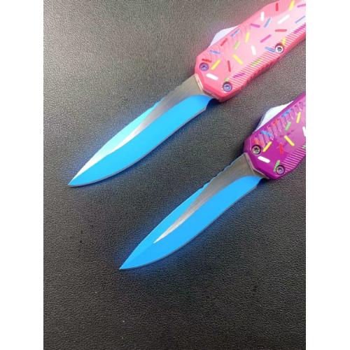 Kaxiu Donut Spring-Assisted Knife with Zinc-Aluminum Handle