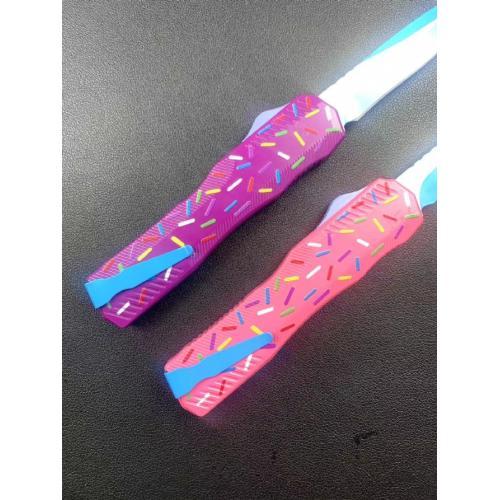 Kaxiu Donut Spring-Assisted Knife with Zinc-Aluminum Handle