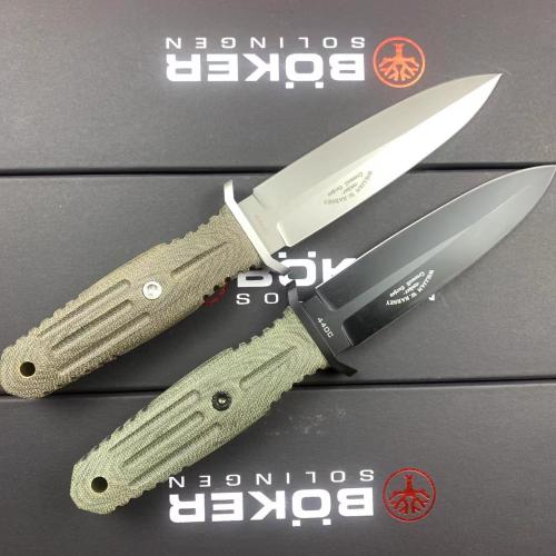 Boker Applegate 5.5-Inch Military Knife with Micarta Handle