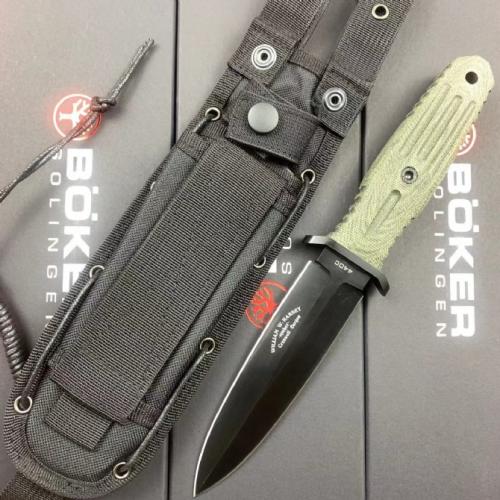 Boker Applegate 5.5-Inch Military Knife with Micarta Handle