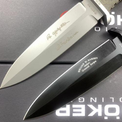 Boker Applegate 5.5-Inch Military Knife with Micarta Handle