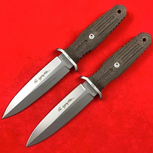 Boker Applegate 5.5-Inch Military Knife with Micarta Handle